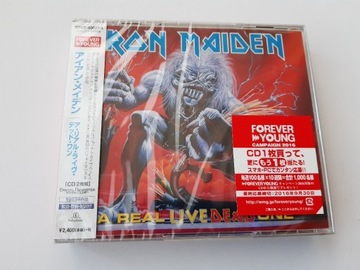 IRON MAIDEN - A REAL LIVE DEAD ONE  2CD Japan OBI