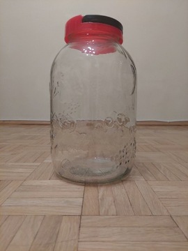 Słój szklany 5 litrowy 