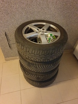 Komplet koł zimowych skoda 5x112 R16