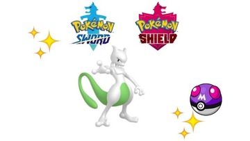 Pokemon Sword/Shield Shiny Mewtwo + Master Ball