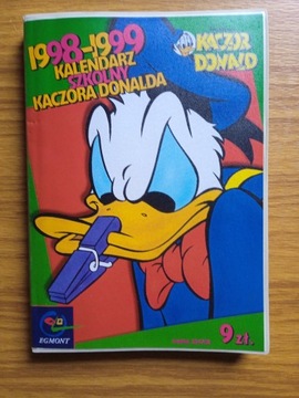 Kalendarz Szkolny Kaczora Donalda 1998-1999