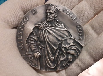 Medal PTAiN - Mieszko II , Rycheza