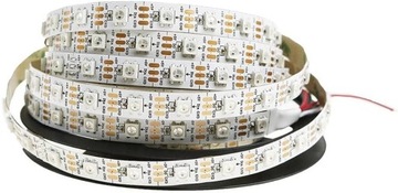 Taśma LED WS2812B Białe PCB ARGB 60led/m 5m 