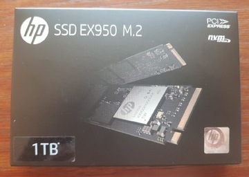 Dysk SSD HP EX950 1TB M.2 2280 PCI-E x4 Gen3 NVMe