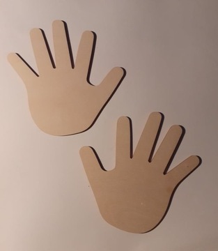 Baza sensoryczna, ręce, dłonie  19 cm - 2 szt