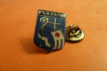 Pułtusk Herb pins przypinka