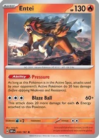 Entei OBF 30 / 197 Holo