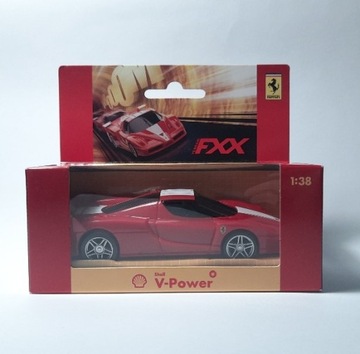 Hot Wheels Shell V-Power Ferrari FXX  1:38