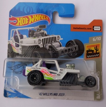 Hot wheels '42 Willys mb Jeep 