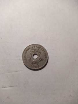 Belgia 25 cent 1908 Belgie