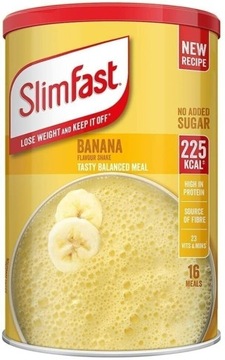 Odchudzający koktajl Slim fast Bananowy 16 porcji