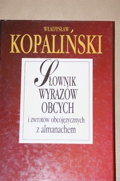 Wojciech Kopaliński Słownik wyrazów obcych