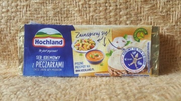 Hochland - ser kremowy topiony z pieczarkami 90 g