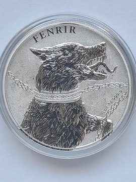 Germania Mint 2022- Beasts - Fenrir Ag999.9 1oz BU