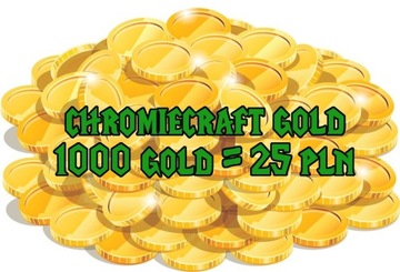 WoW ChromieCraft 3.3.5 Gold 1000g [H/A] +10%!