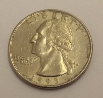 USA 1/4 dollara 1995