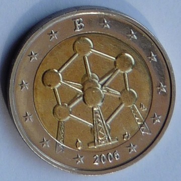 BELGIA 2006  2 EURO  OKOL. UNC  !!!!!!!
