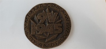 MEDAL XXX ROCZNICA ZWYCISTWA NAD FASZYZMEM 