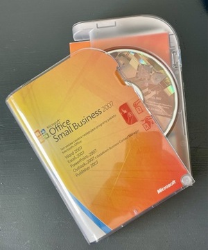 Microsoft Office 2007 BOX Small Business PL DVD