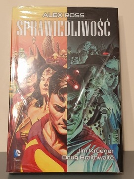 Alex Ross - SPRAWIEDLIWOŚĆ - FOLIA! idealny!