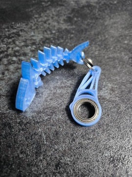 KEYRAMBIT ZESTAW + REKINEK 11CM KOLOR CRISTAL BLUE