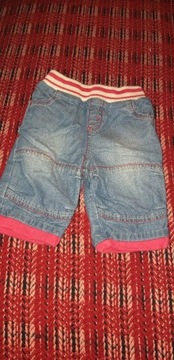 Spodnie jeans roz 62 next baby 