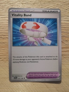 Karty pokemon Trener Vitality Band 197/198