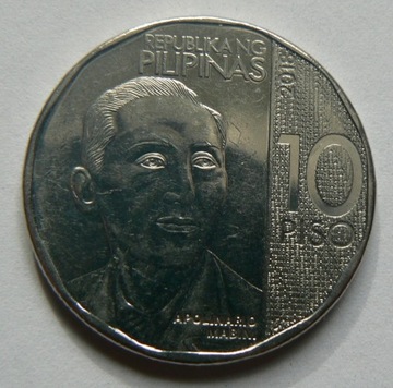 Filipiny 10 piso, 2018