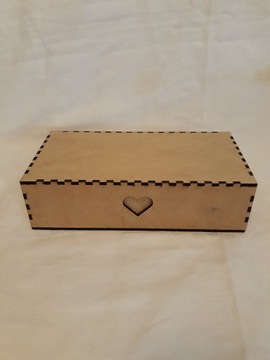 Pudełko do przechowywania z mdf 1szt