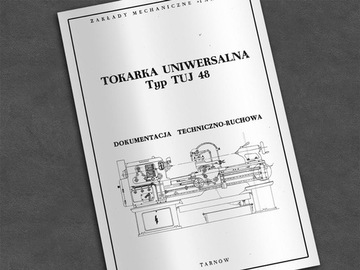 Instrukcja DTR: Tokarka TUJ 48