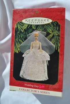 bombka choinkę keepsake WEDDING DAY barbie