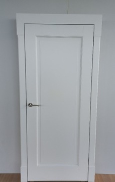 Drzwi wewnętrzne drewniane w kolorach RAL/NCS