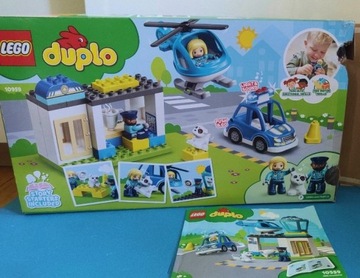 Lego Duplo Posterunek policji i helikopter  10959 