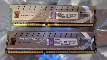 Pamieć Ram KINGSTONE HyperX 2x4GB dual channel