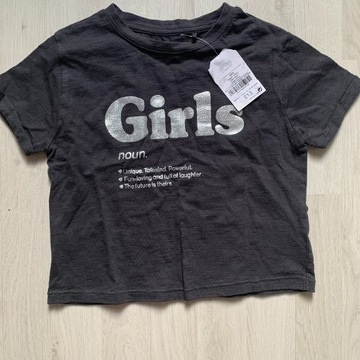 NEXT - T-Shirt dla dziewczynki GIRLS roz. 100/60