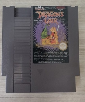 Dragona Lair Nintendo NES PAL Unikat