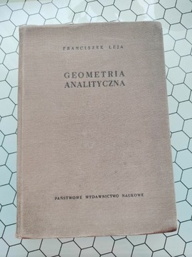 Geometria Analityczna, F.Leja