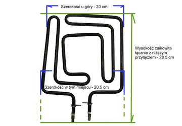 Grzałka do nagrzewnicy Sial Munters Kongskilde