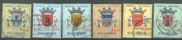 Mozambik 1961 Zestaw znaczków do 5E. 