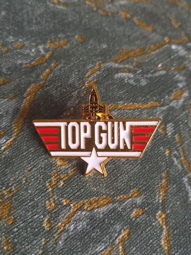 Unikatowa nowa przypinka igłowa TOP GUN 