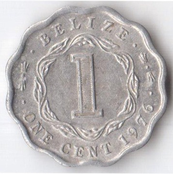 BELIZE, 1 cent 1976, KM#33a, XF