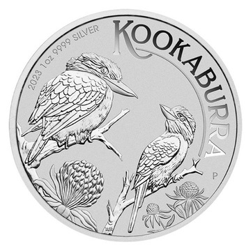 2023 Australia 1$ KOOKABURRA 1 oz. Srebro Ag .999