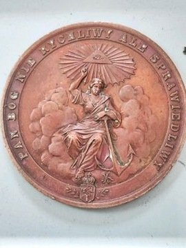 Medal Masakra w Krożach Juliusz Kossak 1893