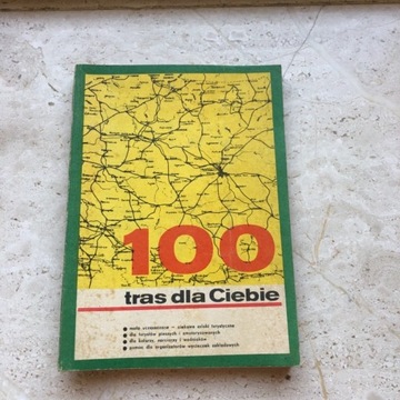 100 tras dla ciebie przewodnik mapa turystyczna 
