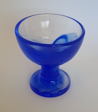 Kosta Boda pucharek blue art glass niebieskie 