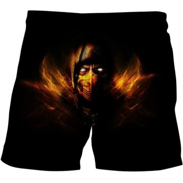 Shorty XL spodenki treningowe mortal kombat walki