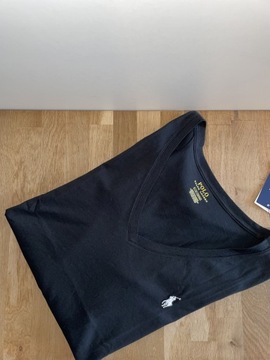 Czarna Koszulka/T-shirt Ralph Lauren L, XL