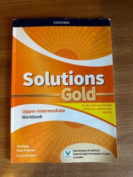 Zeszyt ćwieczeń Solutions Gold Upper-Intermediate