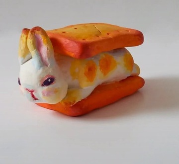 Figurka s'more króliczek handmade 