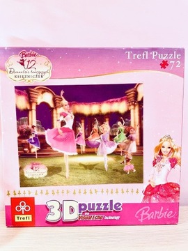 Puzzle Barbie 3D wyjątkowe przestrzenne #barbie